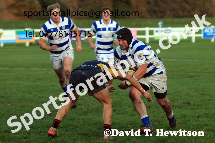 Tynedale v Hull, Saurday, November 8th, 2025. Photo: David T. Hewitson/Sports for All Pics